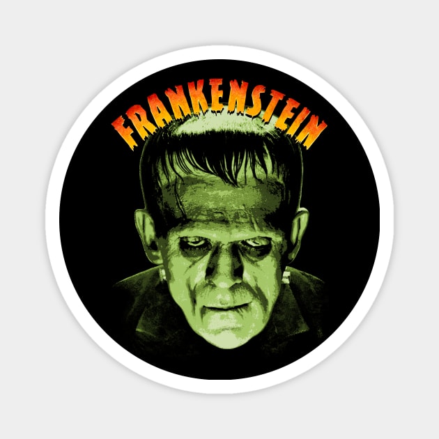 Frankenstein Magnet by Rosado